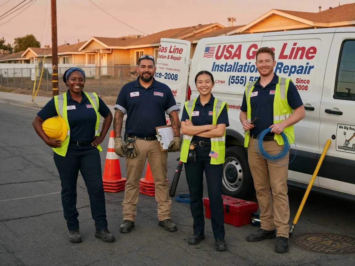 Gas Line Installation company in Drain, OR
